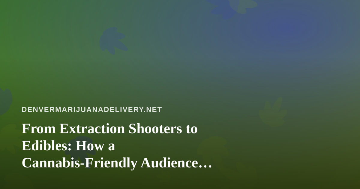 From Extraction Shooters to Edibles: How a Cannabis-Friendly Audience Found Its Favorite New Twitch Streamer